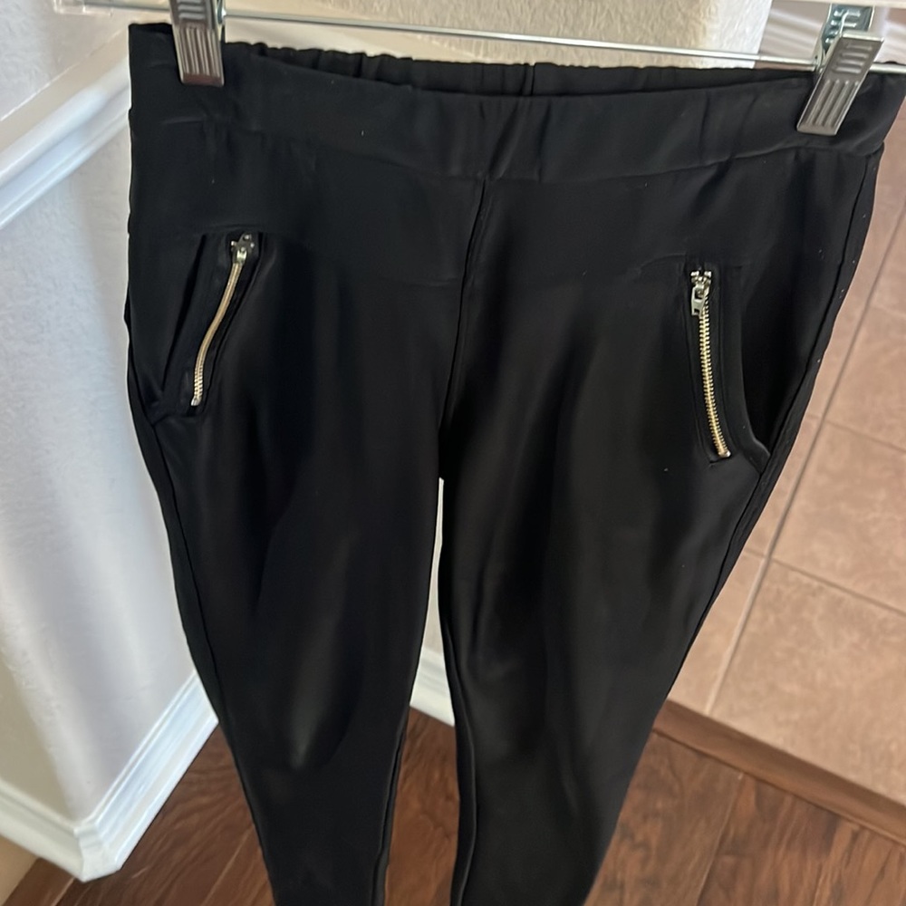 Hot Kiss black stretchy pants trousers  Size M